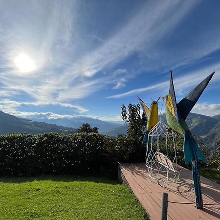 Premium Holiday Cabin - Spectacular Tungurahua Volcano View Baños Exterior foto